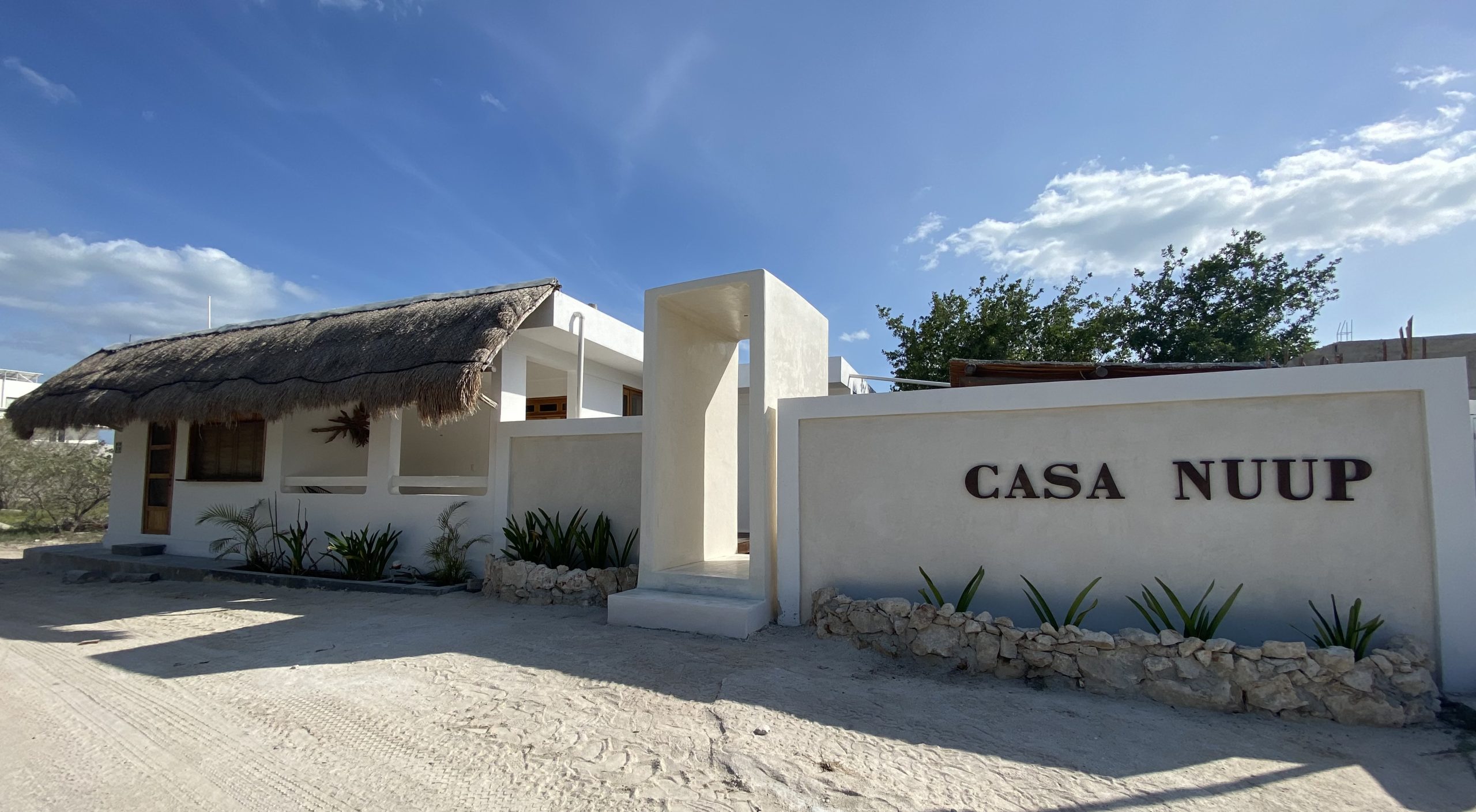 Boutique hotel for sale in Holbox Casa Nuup in Punta Cocos with 5 studio apartments